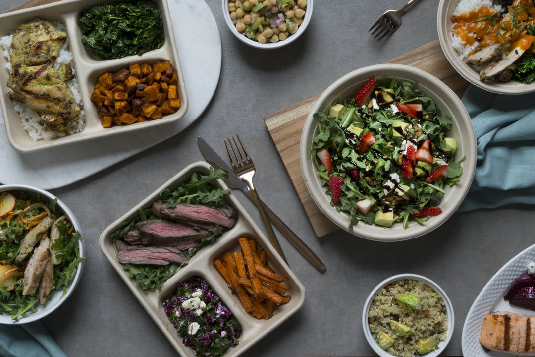 Picture of catering trays